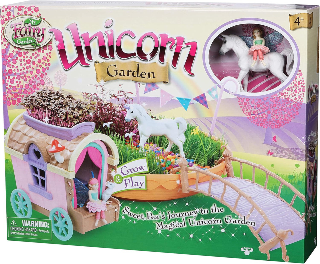 My Fairy Garden - Unicorn Garden and Caravan