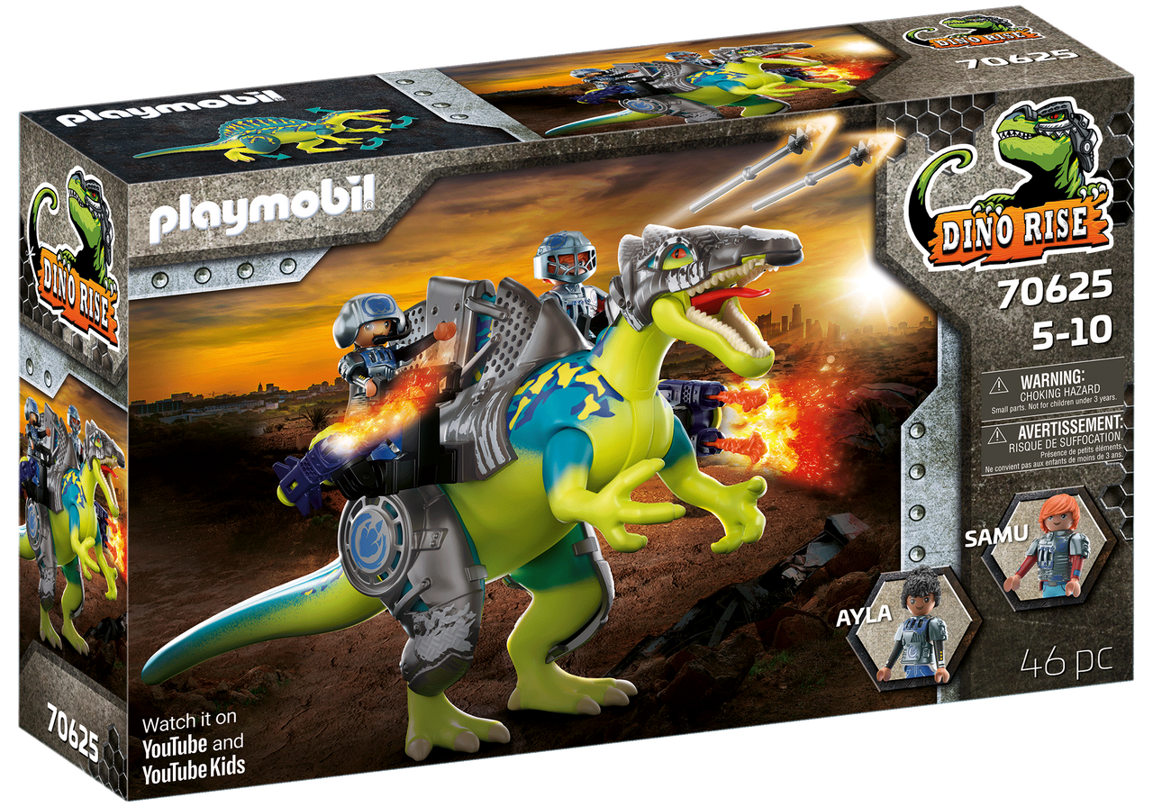 Playmobil Dino Rise - Spinosaurus: Double Defense Power 70625