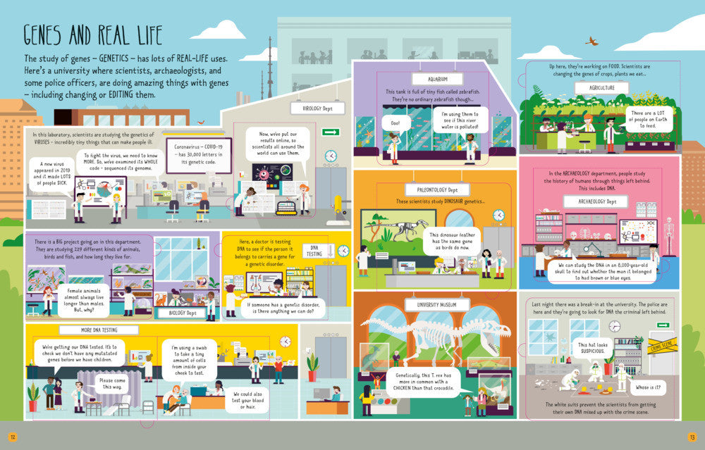 Usborne - Lift-the-Flap - See Inside Genes & DNA