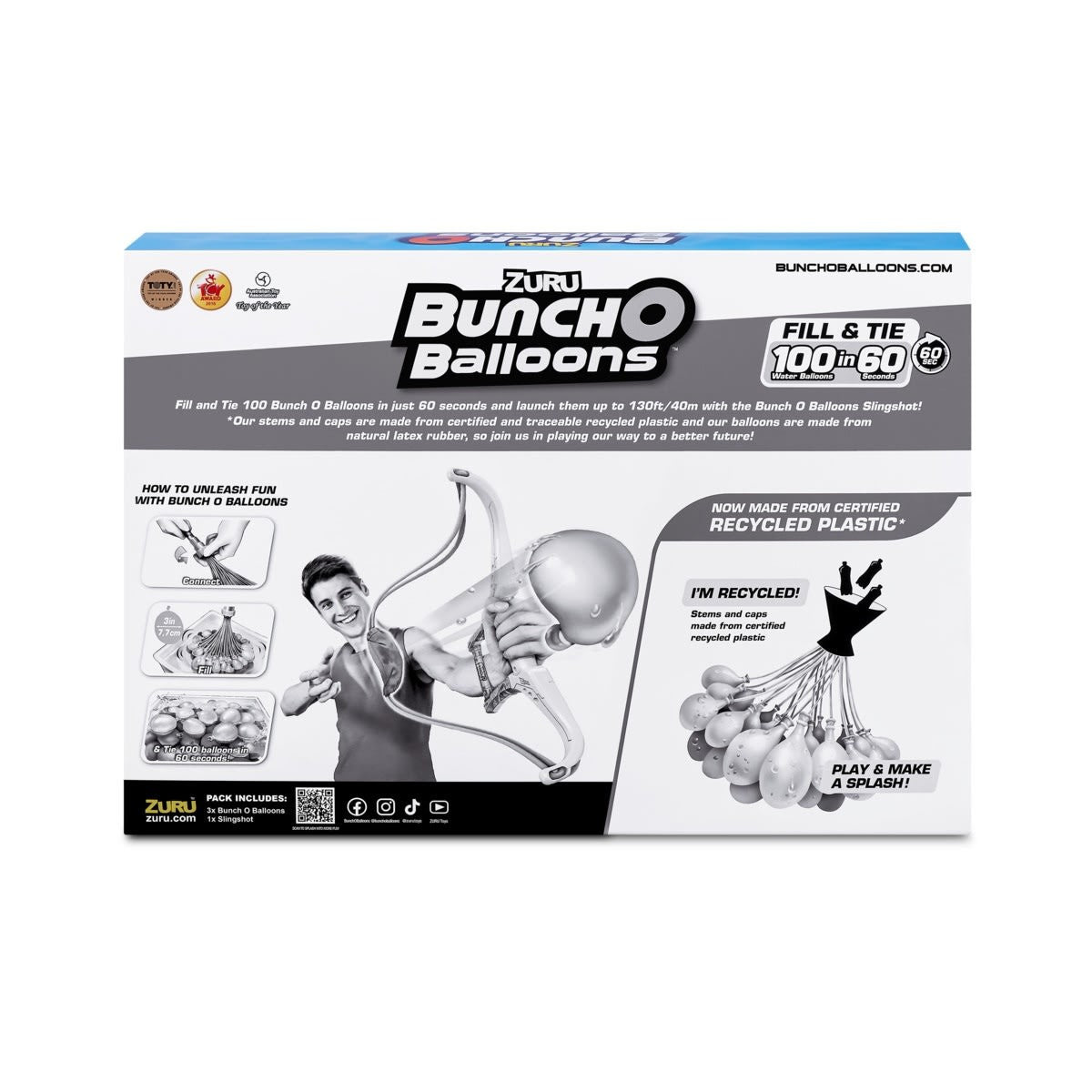 Zuru Bunch O Balloons - Tropical Party Slingshot with 100 Balloons