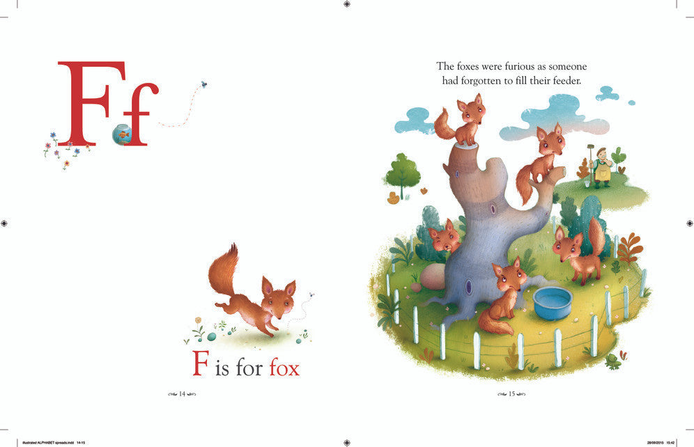 Usborne - Illustrated Alphabet