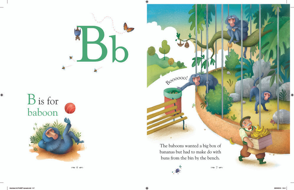 Usborne - Illustrated Alphabet