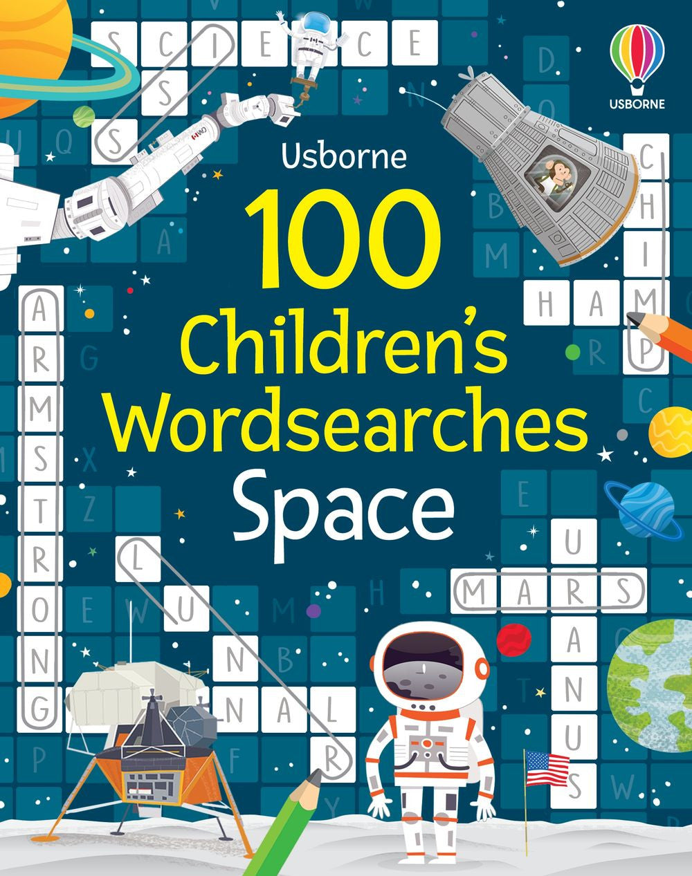 Usborne - 100 Children's Wordsearches: Space