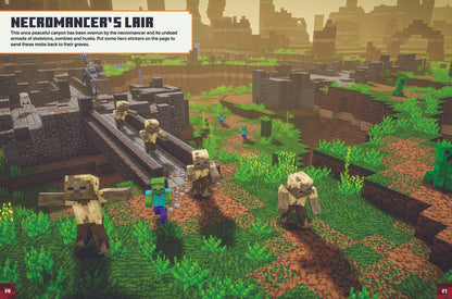 Minecraft Dungeons Sticker Book