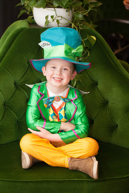 Mad Hatter Boys Deluxe Costume