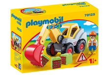 Playmobil 1.2.3 Shovel Excavator 70125