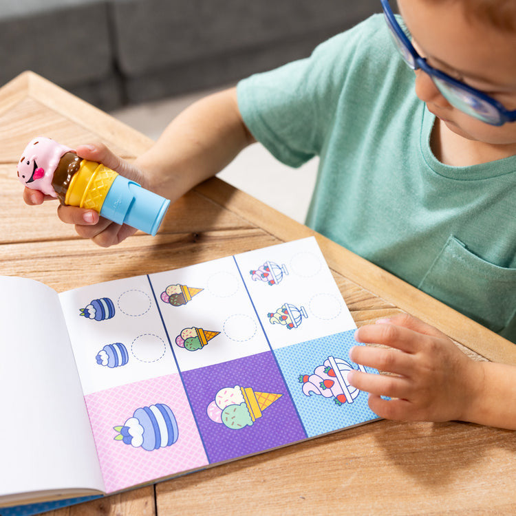 Melissa & Doug - Sticker WOW! Activity Pad Set - Ice Cream