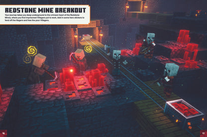 Minecraft Dungeons Sticker Book