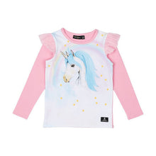 Blue Unicorn Long Sleeve T-Shirt