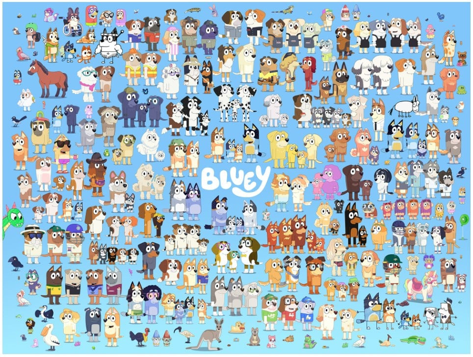 Bluey Puzzle 300pc