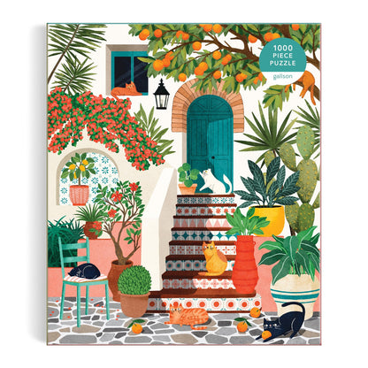 Galison 1000pc - Mediterranean Cats Puzzle