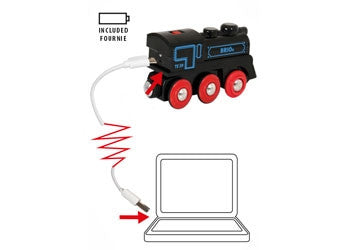 BRIO - Rechargeable Engine with Mini USB Cable 33599