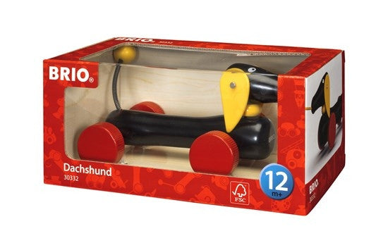 BRIO Toddler - Pull Along Dachshund