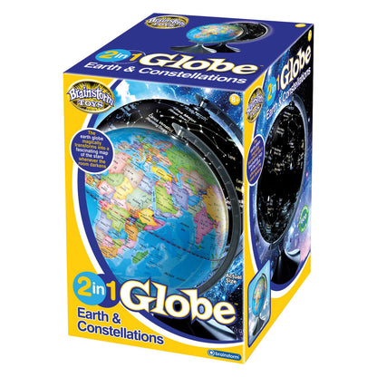 Brainstorm Toys - 2 in 1 Globe: Earth and Constellations