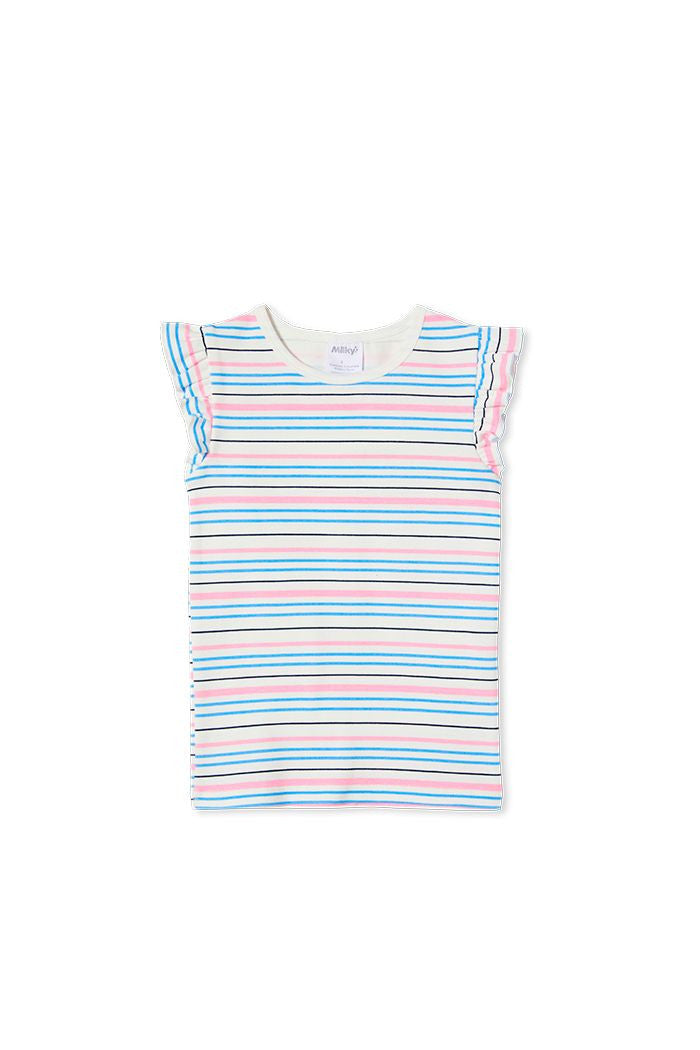 Striped Rib Tee