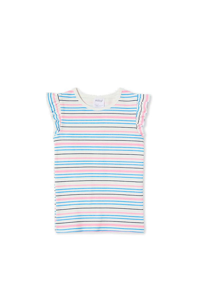 Striped Rib Tee