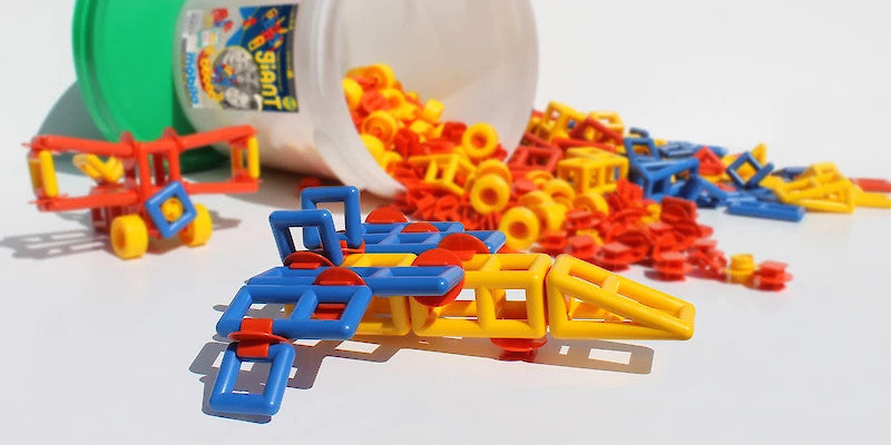 Mobilo Giant Bucket with Lid - 416 Pieces
