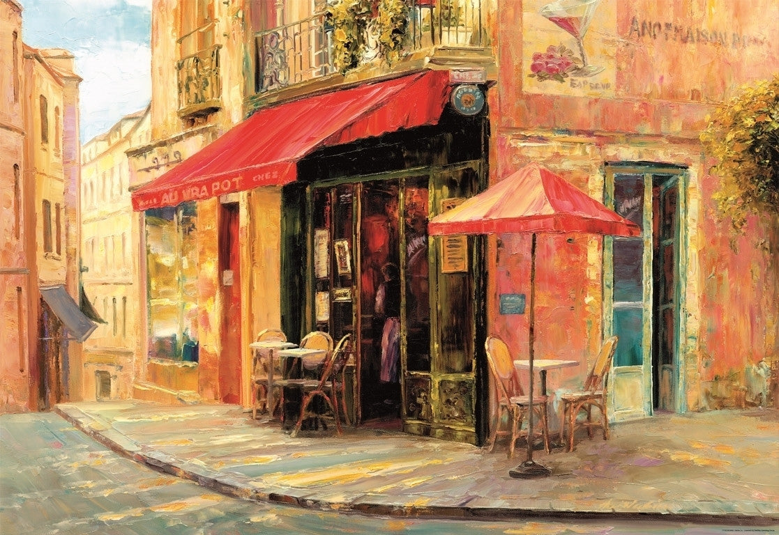 Educa 1500pc - Hillside Cafe, Haixia Liu Puzzle