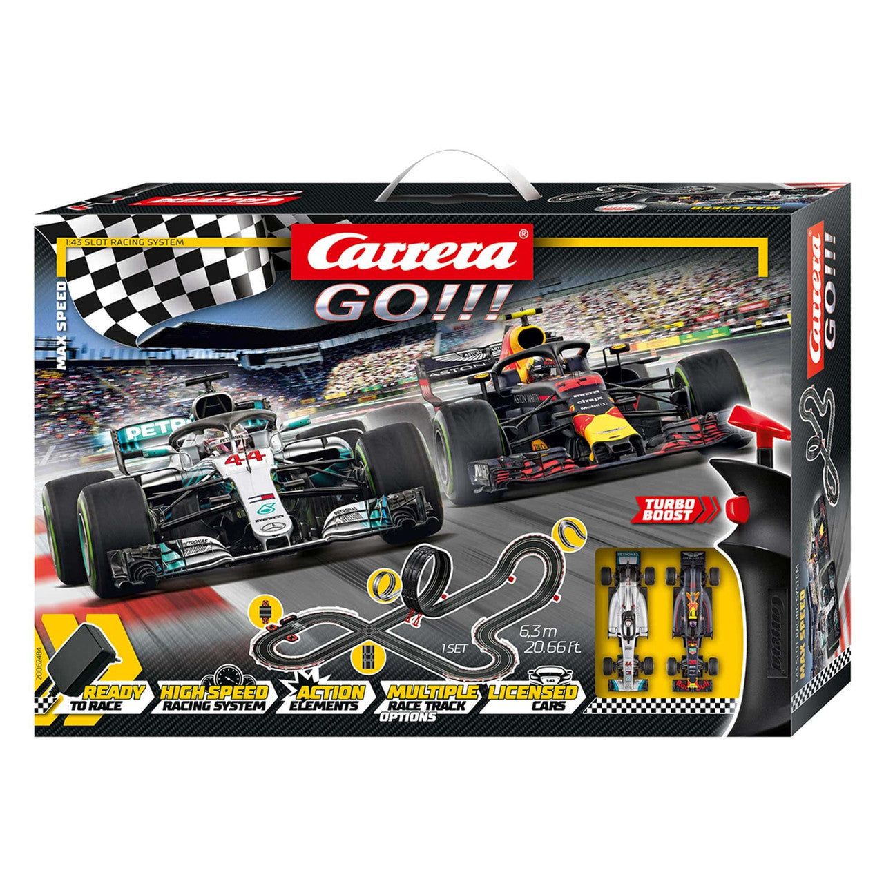 Carrera Go - Max Speed Formula 1 Slot Cars