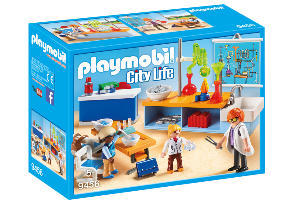 Playmobil City Life - Chemistry Class 9456