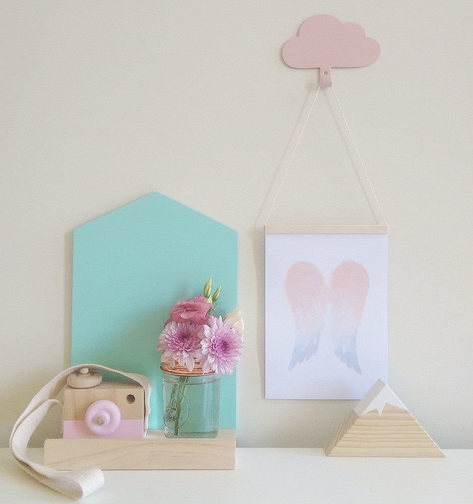 General Eclectic Cloud Hook Pink
