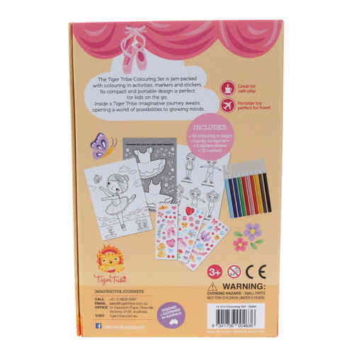 Tiger Tribe Colouring Set - Ballet