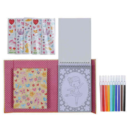 Tiger Tribe Colouring Set - Ballet