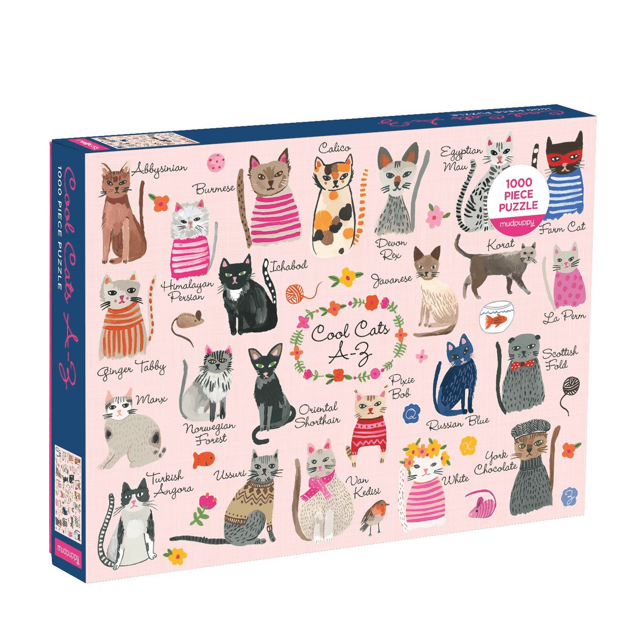 Mudpuppy 1000pc - Cool Cats Puzzle