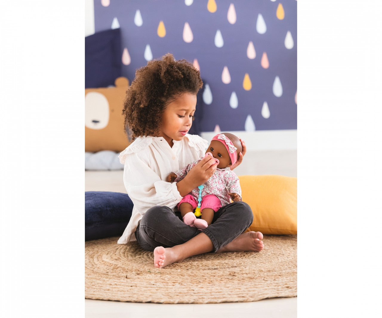 Corolle Mon Grand Poupon- Pacifier with Sound - for 36cm Baby Dolls