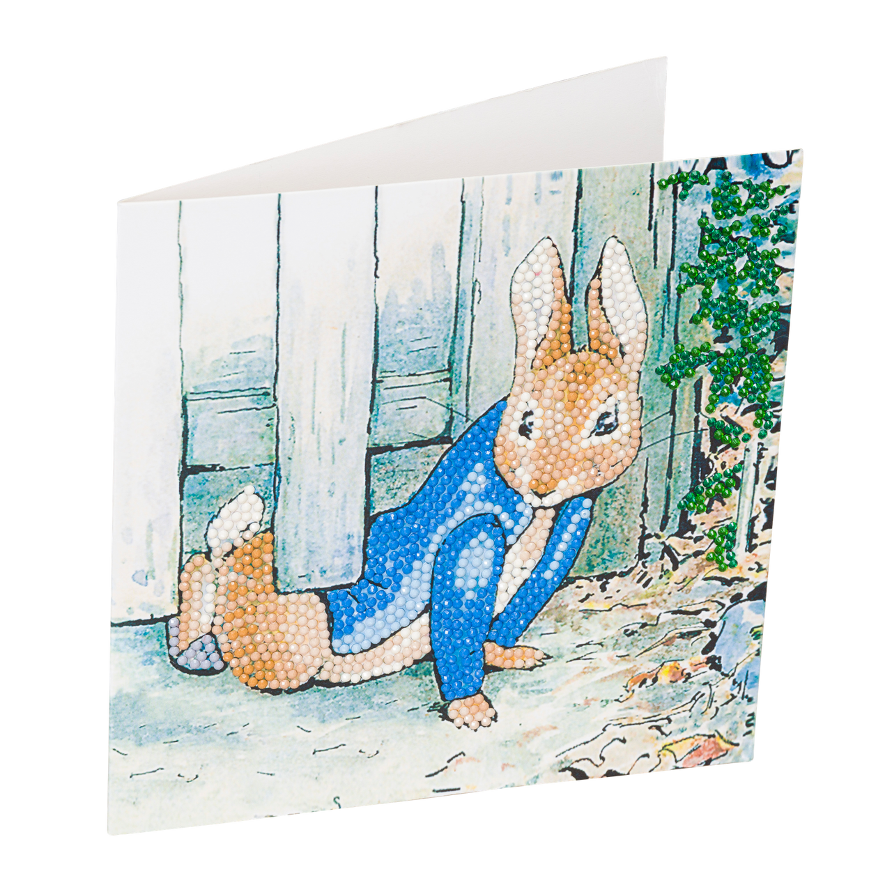 Crystal Art - Peter Under the Fence Card Kit