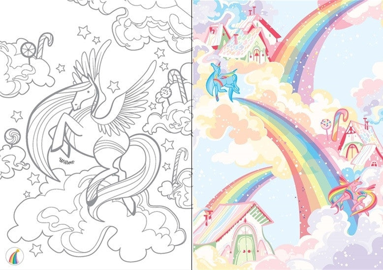 Usborne - Little Transfer Book: Unicorns