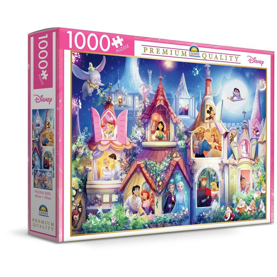 Crown Premium 1000pc - Disney Princess Puzzle