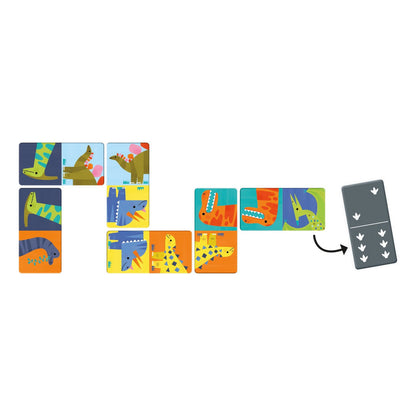 Mudpuppy - Dinosaur Dominoes