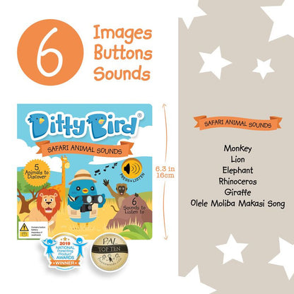 Ditty Bird - Safari Animal Sounds