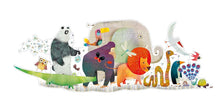 Djeco 36pc - Animal Parade Giant Puzzle
