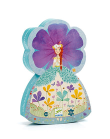 Djeco The Princess Of Spring Silhouette Puzzle 36pc