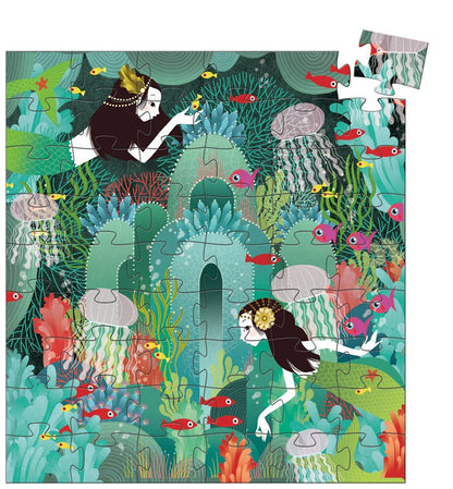 Djeco Aquatic Paradise Silhouette Puzzle