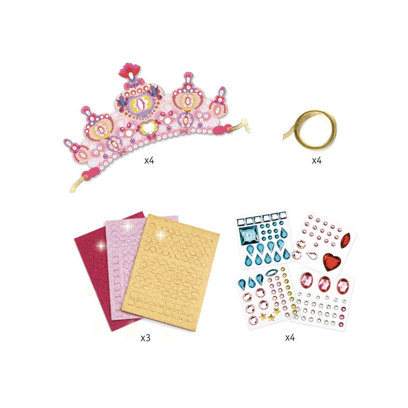 Djeco Do It Yourself - Like A Princess Tiaras