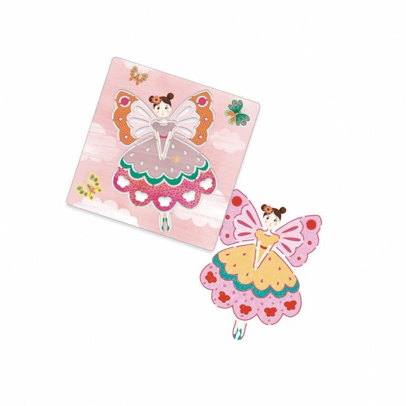 Djeco - Fairies Stencils 8821