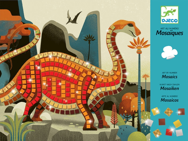 Djeco - Dinosaurs Mosaics