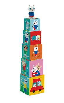 Djeco - Blocks Bunnybloc with Bunny
