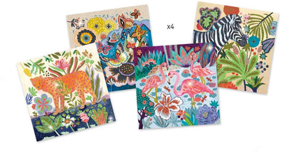Djeco - Tropico Glitter Boards