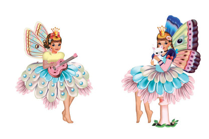 Djeco Decals - In Fairyland Rub-On Transfers