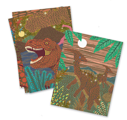 Djeco - When Dinosaurs Reigned Scratch Cards