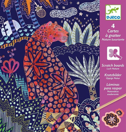 Djeco Lush Nature Scratch Cards