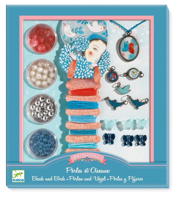 Djeco Pearls Birds Beads