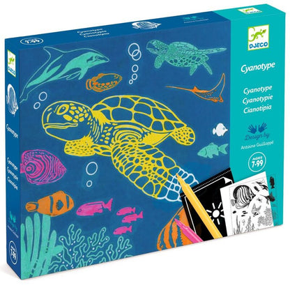 Djeco - Cyanotype Ultramarine Workshop Art Kit