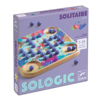Djeco - Solitaire Wooden Game