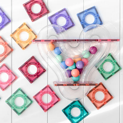 Connetix - Pastel Ball Run Pack 106pc