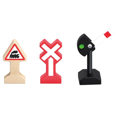 Hape Rail - Mechanical Railway Signals and Tracks
